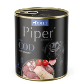 Piper Adult Dog храна за кучета с риба треска и домати, 800 г
